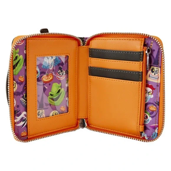 Loungefly Disney Nightmare Before Christmas Exclusive Cameo Zip Around‎ Wallet - Picture 6 of 6